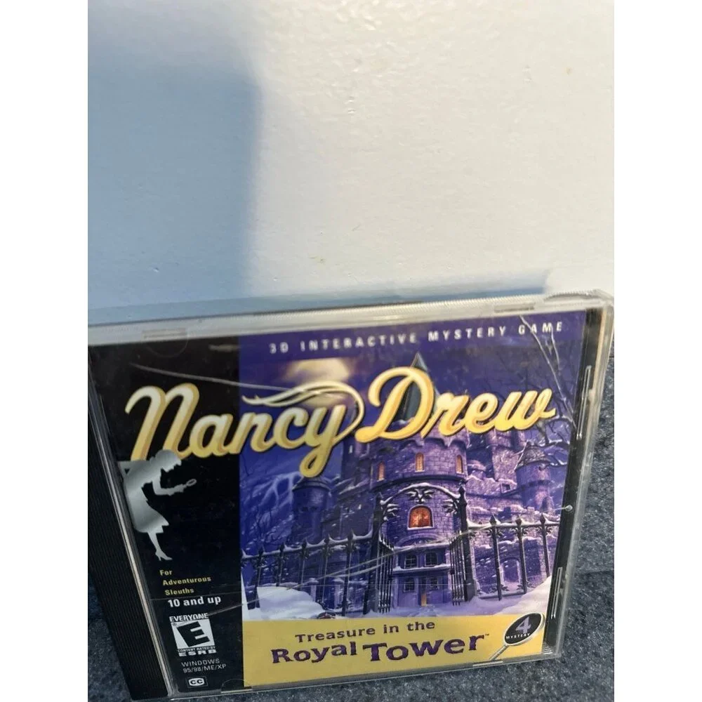 Nancy Drew: Treasure In The Royal Tower (PC CD-ROM) Mystery Game (2001)